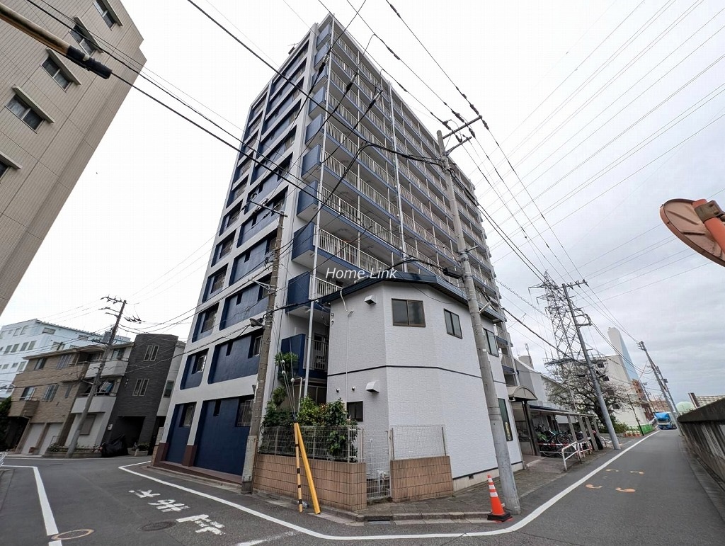 三田高島平第一コーポ　北東側からの外観